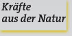kraefte der natur